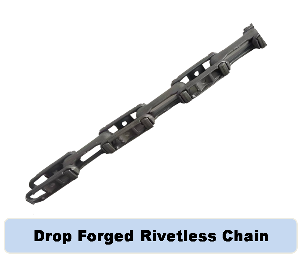 Drop forged Rivetless chains