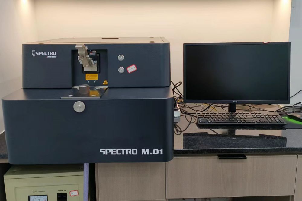 CHEMICAL COMPOSITION TESTING OF MATERIAL FROM GERMANY SPECTRO